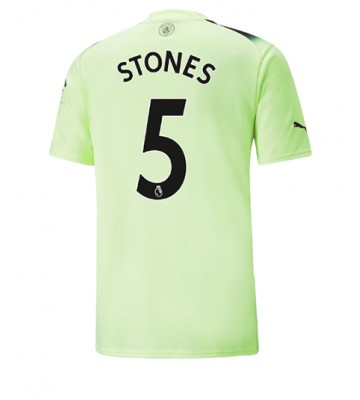 Manchester City John Stones #5 Tredje Tröja 2022-23 Korta ärmar
